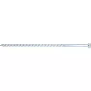 Шестигранный оцинкованный шуруп Bohrer 6x160 DIN571 20 шт. DIN571-6/160-20