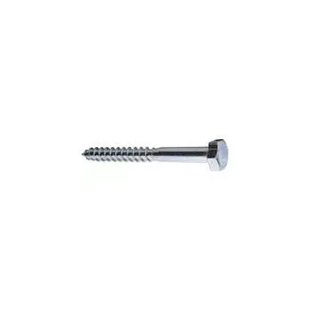 Шестигранный оцинкованный шуруп STARFIX 8x140 мм, DIN571, 50 шт. SMC3-61811-50