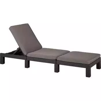 Шезлонг Keter Daytona Delux коричневый 258814