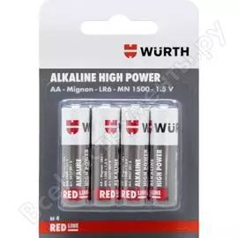Щелочная батарейка Wurth