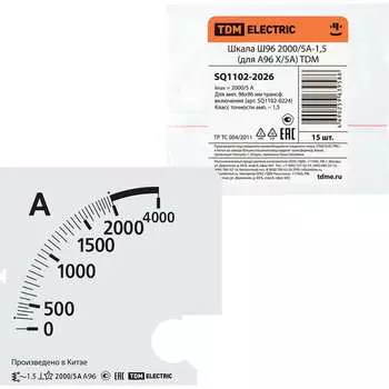 Шкала для а96 х/5а TDM