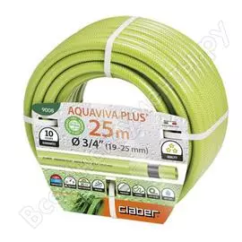 Шланг армированный aquaviva (3/4”; 25 м) claber 8000625090082