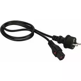 Шнур питания LANMASTER LAN-PP13L/SH-0.5-BK