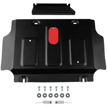 Штампованная защита картера для JAC T9 АКПП 4WD 2024-н.в. АвтоБроня 111.09217.1