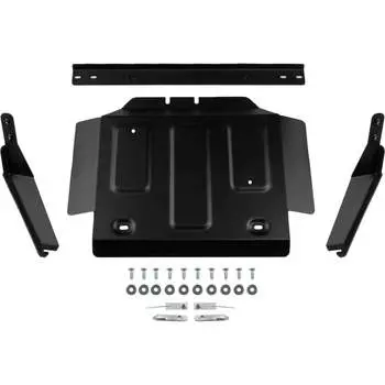 Штампованная защита рк для JAC T9 АКПП 4WD 2024-н.в. АвтоБроня 111.09219.1