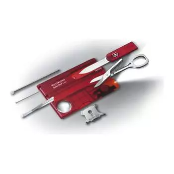 Швейцарская карточка Victorinox SwissCard Lite Red 0.7300.T