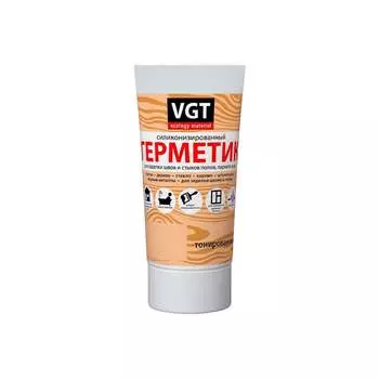 Силиконизированный герметик для внутренних и наружных работ VGT 11607930