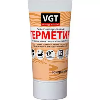 Силиконизированный герметик для внутренних и наружных работ VGT 11607884