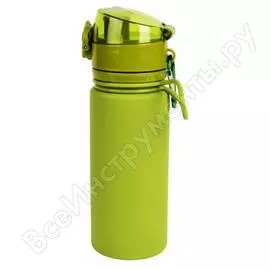 Силиконовая бутылка tramp 0.5 л оливковый, 500мл trc-093 2475