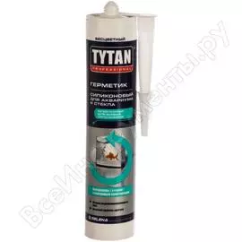 Силиконовый герметик для аквариумов и стекла tytan professional бесцветный 310мл 64233