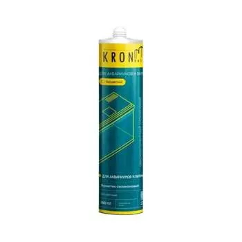 Силиконовый герметик для аквариумов и витрин Kronbuild SAB30