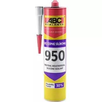 Силиконовый нейтральный герметик АВС 950 NEUTRAL Silicone 9502809010