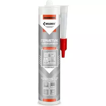 Силиконовый нейтральный герметик WELLFOAM WCGSNP
