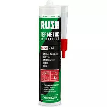 Силиконовый санитарный герметик RUSH RSK-121
