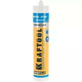 Силиконовый стекольный герметик KRAFTOOL GX107 AQUA STOP 41256-4
