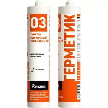 Силиконовый универсальный герметик Kresil 03 4680195340059