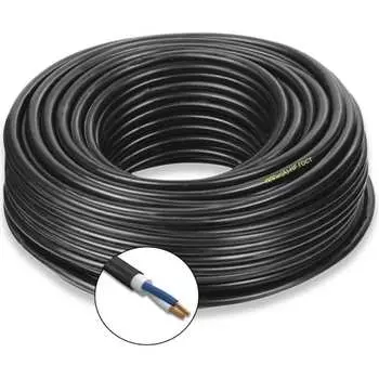 Силовой кабель ПРОВОДНИК ппгнг(a)-hf 2x1.5 мм2, 20м OZ100838L20