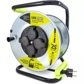 Силовой удлинитель LUX PROFI К4-Е-25 (74225) 4606400430131