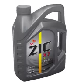 Синтетическое масло для легковых авто zic X7 LS 5w30 SN/CF С3 162619