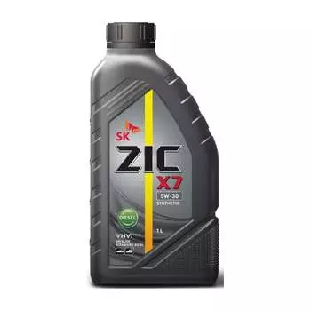 Синтетическое масло для легковых авто zic X7 5w30 Diesel SL/CF A3/B3, A3/B4 132610