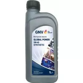 Синтетическое моторное масло GNV Global Power 5W-40 Synthetic A3/B4 GGP1011072017510540001