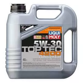 Синтетическое моторное масло LIQUI MOLY Top Tec 4200 5W-30 A3/B4/C3 3715