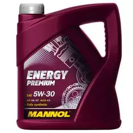 Синтетическое моторное масло MANNOL ENERGY PREMIUM 5W30 4007