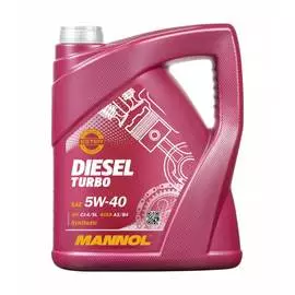 Синтетическое моторное масло MANNOL DIESEL TURBO 5W40 1011