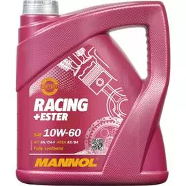 Синтетическое моторное масло MANNOL RACING ESTER 10W-60 4037