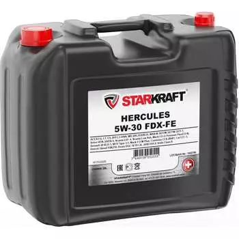 Синтетическое моторное масло STARKRAFT hercules 5w-30 fdx-fe HF2555020