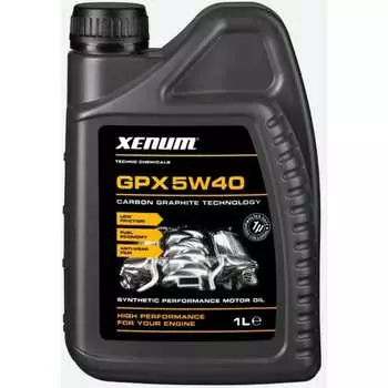 Синтетическое моторное масло XENUM GPX 5W40 1136001