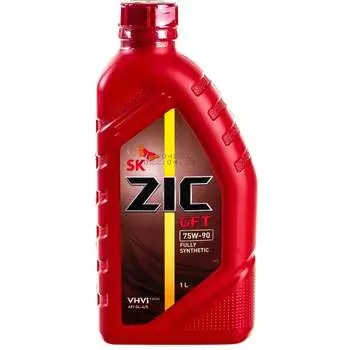 Синтетическое трансмиссионное масло zic GFT 75w90 132629