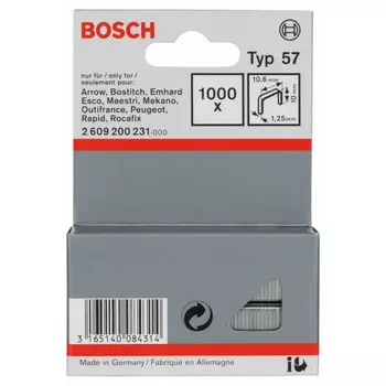 Скобы для степлера Bosch