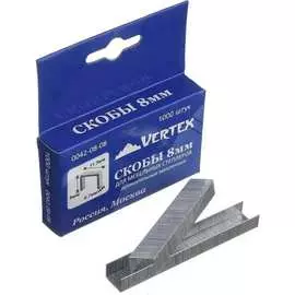 Скобы для мебельных степлеров vertextools