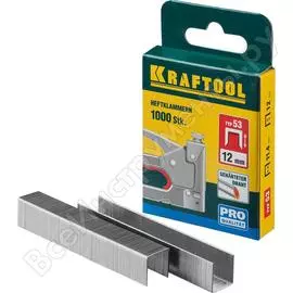 Скобы KRAFTOOL EXPERT тип 53 12 мм (1000 шт.) 31670-12