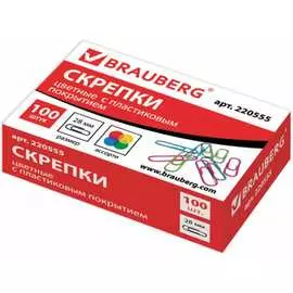 Скрепки BRAUBERG