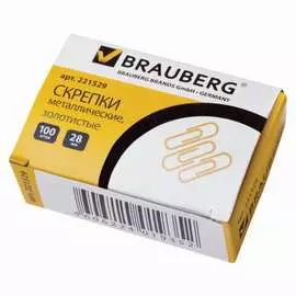 Скрепки BRAUBERG