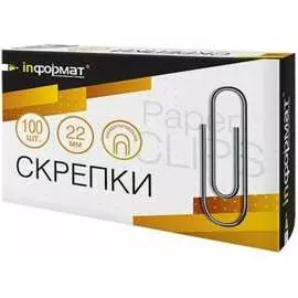 Скрепки INFORMAT