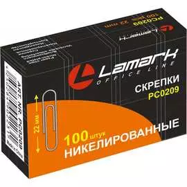 Скрепки LAMARK