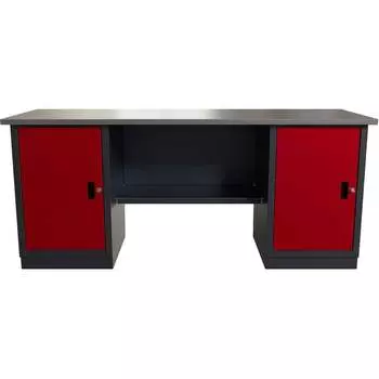 Слесарный двухтумбовый верстак IRONMEBEL worky wk-0/wk-0 M-IM00195K