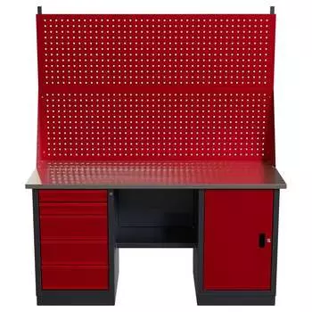 Слесарный двухтумбовый верстак IRONMEBEL worky wk-5/wk-0 M-IM00189K
