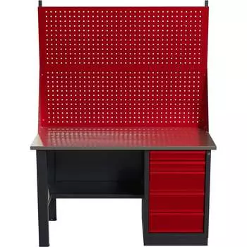 Слесарный однотумбовый верстак IRONMEBEL worky WK-5 M-IM00133K