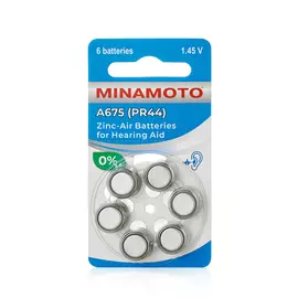 Слуховая батарейка MINAMOTO 88675