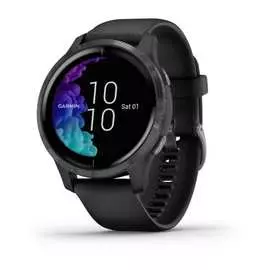 Смарт-часы garmin venu, gps, wi-fi, black/slate, e.eu 010-02173-13