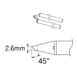 Сменная головка для термопинцета 950/FX-8804 HAKKO