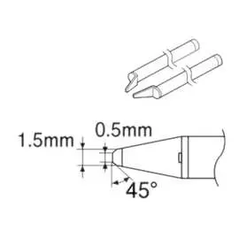 Сменная головка для термопинцета 950/FX-8804 HAKKO