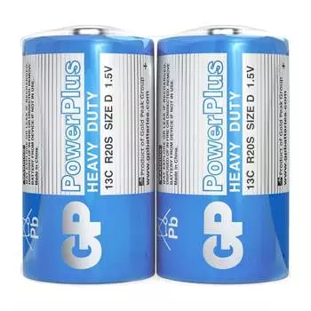 Солевые батарейки GP powerplus 13CEBRA-2S2