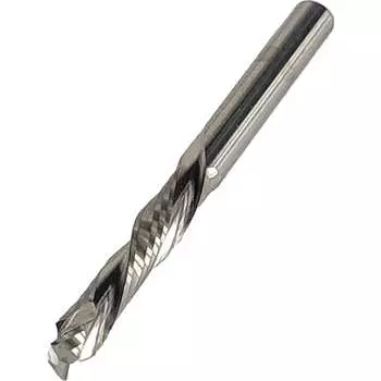 Спиральная двухзаходная компрессионная фреза для ЧПУ Greencut GC4124