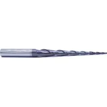 Спиральная двухзаходная конусная сферическая фреза DJTOL NL2QX10.80.4 6962