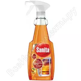 Средство для мытья стекол и зеркал Sanita 1968 601947